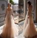 Women's Clothing Sexy Deep V See Through Two Piece Sequined Long Dress_ecoleips.com