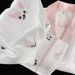 French-style Ice Silk Pajamas Women, Spring And Autumn, Long-sleeved, New Thin Style, Ins Girly Home Set For Summer_ecoleips.com