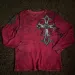 Affliction Long Sleeved T Shirt Y2K New Hip Hop Round Neck Oversized T Shirt Mens Womens Casual Gothic Clothing Tops Streetwear_ecoleips.com