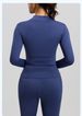 K Wearing Thin, Tight Fitting Long Sleeved Yoga Clothes For Women's Fitness, Running, Sports, And Yoga Outerwear_ecoleips.com