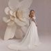 European And American One Shoulder Evening Dress New Style High End Light Luxury White Dress Slit Small Tail Light Wedding Dress Female_ecoleips.com