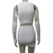 K Sexy And Fashionable Women's New Crop Top Sleeveless Vest, Knitted Hip Hugging Skirt Set_ecoleips.com