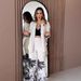 Women's Clothing Positioning Printing Long Sleeved Top Wide Leg Pants Fashionable Two Piece Suit_ecoleips.com