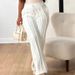 Women's Clothing Casual Sweatpants Drawstring Vertical Striped Straight Sports Pants Women_ecoleips.com