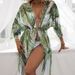 Women's Clothing Stylish Beach Cover-Up Kimono – Lightweight Sun Protection & Flowy Resort Wear For Women"_ecoleips.com
