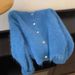Women's Mohair Blend Knit Cardigan Sweater Soft Oversized Round Neck Open Front Loose Fit Vintage Boho Chic Fall Winter Casual Outerwear_ecoleips.com