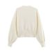 Women's Button-Down Knit Cardigan & Skirt Set | Spring/Summer Fashion Outfit | Streetwear Matching Set (S-L, White)_ecoleips.com