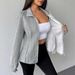 AD755C Fashionable Comfortable Autumn/Winter Jacket, New Cross-Border Cardigan With Letter Print, Slim Fit, Simple And_ecoleips.com