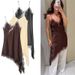 Women's Sexy Satin Lace Panel Halter Backless Asymmetrical Mini Dress – Elegant Party Gown_ecoleips.com