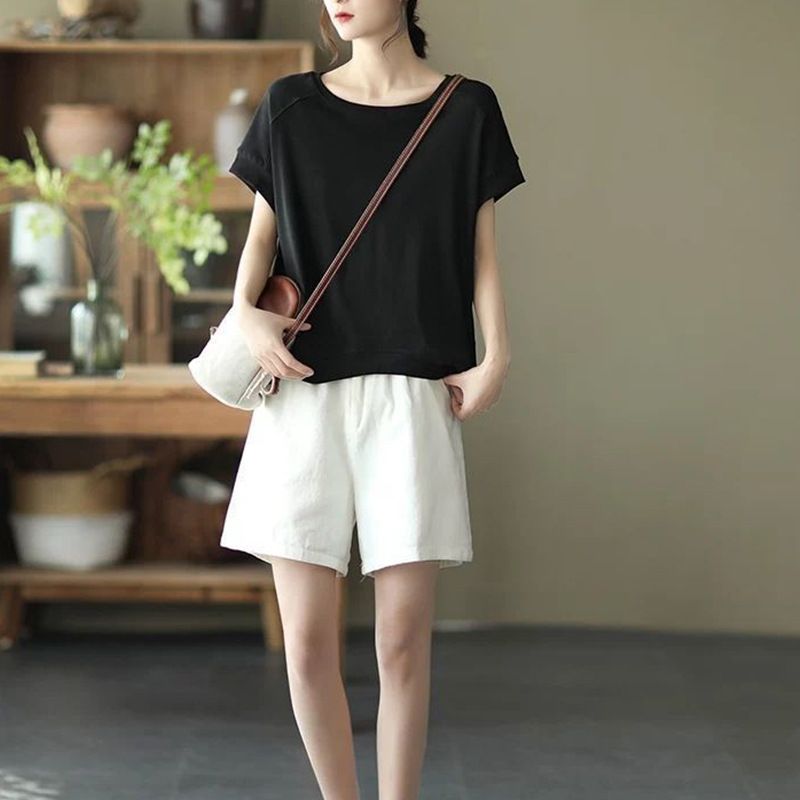 This Summer's Versatile, Stylish, And Youthful Korean-Style Short-Sleeved Top Is A Popular Choice. Its Loose Fit And Rou_ecoleips.com