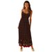 2024 Summer New Large Hem European And American Women's Bohemian V-neck Strap Floral Dress_ecoleips.com