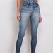 Women's Clothing Denim Fitness Pants For Women, High Waist Slimming Butt Lift Peach Stretch Outer Wear Double Pocket Running Yoga Casual Pants_ecoleips.com