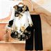 Women's Clothing Floral Print Wide Leg Pants Set For Women Casual Fashion Two-Piece Long Sleeved Spring Home Wear_ecoleips.com