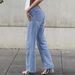 Women's Clothing High Waisted Street Style Wide Leg Jeans_ecoleips.com