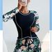 Women's Clothing Diving Surfing Suit Long Sleeved Fashionable Sunscreen Printed Split Swimsuit_ecoleips.com