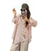 Old Money Style Cotton Shirt For Women, 2026 Summer New Model, Unique High-End Linen Sun-Protective Long-Sleeve_ecoleips.com