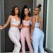 2025 New Summer Women's Two-Piece Bandage Set Sexy Strap Short Top + High Waist Flared Pants_ecoleips.com