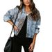 Cross-Border Autumn Winter New Denim Long Sleeve Independent Station European American Jacket Women Leopard Print_ecoleips.com