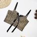 Women's Clothing Leopard Print Tube Top With Breathable Mesh Slim Fit Herringbone Camisole For Women With Thin Bowknot Bra_ecoleips.com