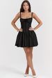 Cross-Border 2025 Spring Summer New European And American Sexy Women's Lace Patchwork Waist-Cinching Camisole_ecoleips.com