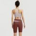 Women's Color Block Sportswear Set Casual Breathable Fitness High Elasticity Yoga Suit_ecoleips.com