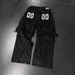 Men's Black Baggy Jeans 00 Patch Distressed Frayed Denim Pants Y2K Streetwear Wide Leg Casual Trousers For Hip Hop Daily Wear_ecoleips.com
