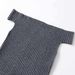 Slim-fit And Thin One-word Neck Threaded Short-sleeved Knitted Sweater_ecoleips.com