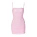Women's Sexy Strapless One-Shoulder Pleated Suspender Bodycon Dress European American Style 2025 New Fashion Tight Dress_ecoleips.com