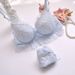 girl Long-term Japanese Style Exquisite Embroidery Thin Cup Cute Push-up Sexy Bra Set For Girls And Students Plus Size_ecoleips.com