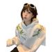 Women's Retro Embroidered Hooded Sweatshirt Casual Lazy Style Fleece Lined Thickened Men's Hoodie Heavy Duty Machine Embroidered for Autumn And Winter_ecoleips.com