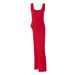 Cross-Border Women's 2025 Summer New Fashion Street Style Personality Slim Fit Split Strap Dress Wholesale_ecoleips.com