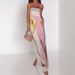 2025 Spring European And American Foreign Trade Women's Fashion Sleeveless Off-Shoulder Tube Top Sexy Backless Printed_ecoleips.com