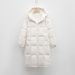 Pinghu Chijia Thick Loose Puffer New Duck Winter Coat Extra Long Over-The-Knee Down Jacket For Women_ecoleips.com