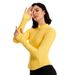 Women's Clothing Autumn And Winter New Outdoor Lu Sports Yoga Jacket Autumn Clothes Women's Elastic Zipper Running Fitness Long Sleeved Top_ecoleips.com