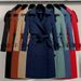 Elegant Belted Trench Coat – Slim Fit Long Sleeve Coat (Office & Casual Chic)_ecoleips.com