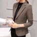 2025s 2025 New Jacket Women's Mini Suit Red Multi-color Versatile Trend Korean Version Simple_ecoleips.com