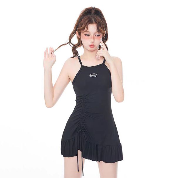 Tankini Swimsuit Dress With Boyshorts 2-Piece Set, Slimming Modest Swimsuit For Women, Casual Cover-Up For Pool & Hot Spring_ecoleips.com