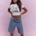 Summer Cross-border Y2K Pattern Printed Sexy Slim-fit Black Beauty Style Cropped Short-sleeve Women's T-shirt_ecoleips.com