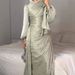 2025 New Women's Fashion High-end Slim Fit Pleated Dress_ecoleips.com