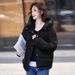 Women's Winter Puffer Coat – Lightweight Quilted Jacket With Bio-Down Fill (Black/Khaki/Apricot/Gray-Green, M-XXL)_ecoleips.com