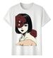 Women's T-Shirts T-shirt Muscle Freaks Horror Manga Style Junji Ito Tomie Art_ecoleips.com