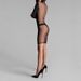 Elegant Low Cut Ruffled Design Open Back High Waisted One Piece Dress Women's Spring 2025 New Arrival_ecoleips.com