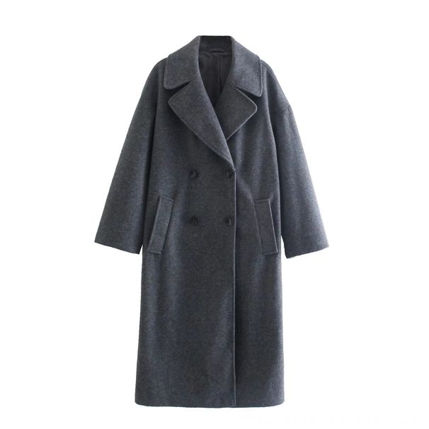 New Product, Urban Casual Four-color Loose Woolen Coat_ecoleips.com