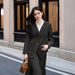 Women's Clothing plus size women's three piece suit suit vest half length A line skirt autumn and winter new temperament fat mm_ecoleips.com