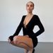 Women's Elegant Solid Color Dress with Long Sleeves And Butterfly Hollow Design European American Style Slim Fit Sexy Fashion High End_ecoleips.com