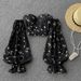 Elegant Floral Puff Sleeve Blouse - Chic Off-Shoulder Top For Women, Sweet & Stylish Long Sleeve Shirt, Versatile For Office & Casual Wear_ecoleips.com