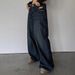 European American Style Cross-border Spring Loose Straight Wide-leg Pants, Slimming High-waisted Long Pants With_ecoleips.com