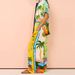 Women's Clothing Spring Women's Trousers Set Fashionable Casual Printed Color Block With Pocket For Formal & Casual For Women_ecoleips.com
