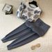 Casual fashion suit for women, petite, tall, stylish, age reducing, temperament, knitted long sleeved pants, two piece suit, autumn and winter wear_ecoleips.com