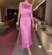 Women's Clothing Elegant Tassel Dress Party Sleeveless Dress Two Piece Suit_ecoleips.com
